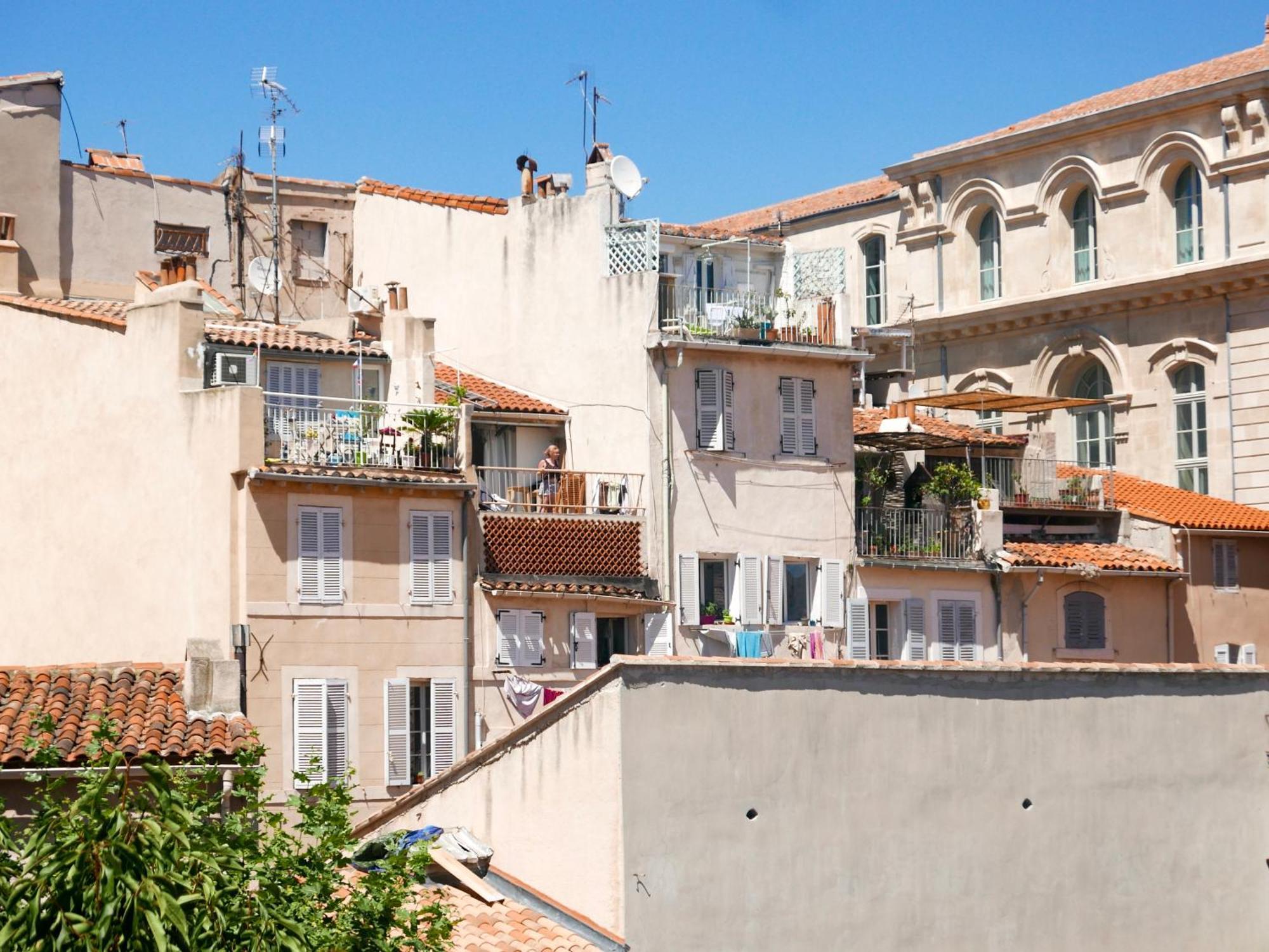 ホテル Vieux Port Panier Jardin マルセイユ エクステリア 写真